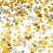 Hestya 60g Star Confetti Glitter Table Confetti Metallic Foil Stars for Party Wedding Festival Decorations